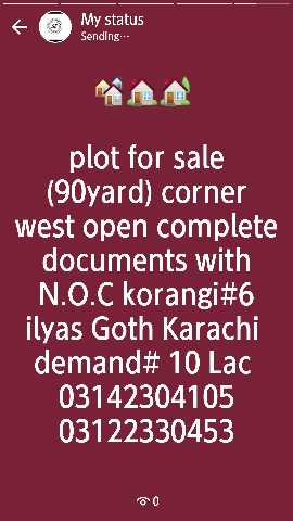 PLOTS for sales service.. in Karachi City, Sindh - Free Business Listing