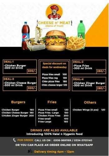 cheese n meat.name of tru.. in Karachi City, Sindh - Free Business Listing