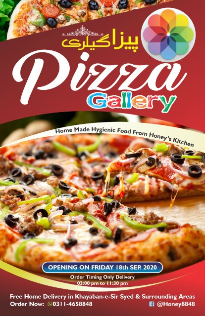 pizza gallery by honey's .. in Rawalpindi, Punjab - Free Business Listing