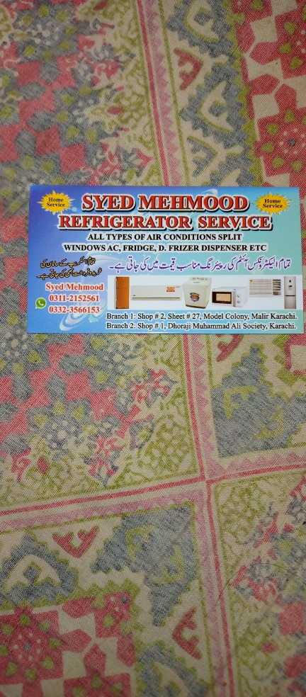AC fridge washing machine.. in Karachi City, Sindh 75080 - Free Business Listing
