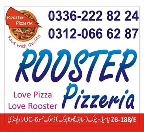 Rooster pizzeria dhoke ha.. in Rawalpindi, Punjab - Free Business Listing