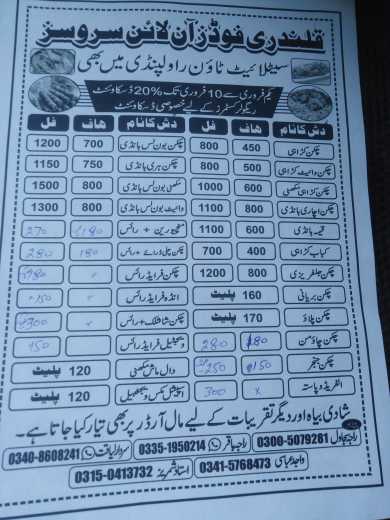 qalandari Food Online Ser.. in Rawalpindi, Punjab - Free Business Listing
