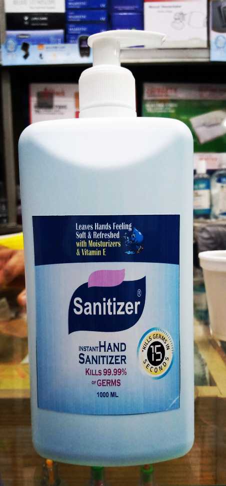Sanitizer,1000.ML ... 80%.. in Rawalpindi, Punjab 46000 - Free Business Listing