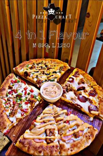 4 in one pizza different .. in Sabzazar Block G Sabzazar Housing Scheme Phase 1 & 2 Lahore, Punjab 54000 - Free Business Listing