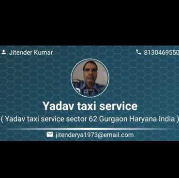 Yadav Taxi Service Sector.. in Gurugram, Haryana 122005 - Free Business Listing